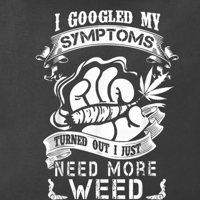 I Googled My Symptoms Turned Out I Just Need More Weed Zip Tote Bag