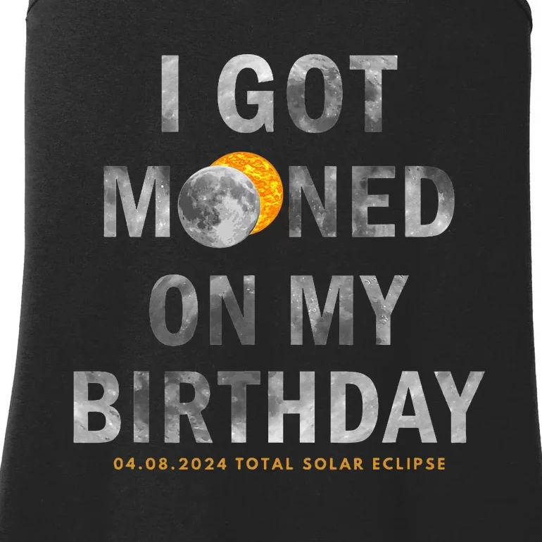 I Got Mooned On My Birthday Ladies Essential Tank