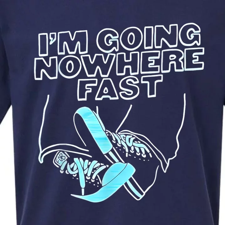 Im Going Nowhere Fast Sueded Cloud Jersey T-Shirt