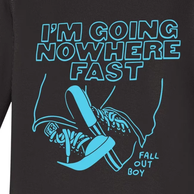 Im Going Nowhere Fast Baby Long Sleeve Bodysuit