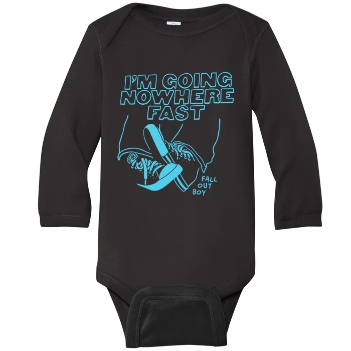 Im Going Nowhere Fast Baby Long Sleeve Bodysuit