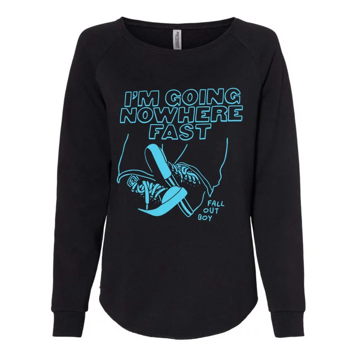 Im Going Nowhere Fast Womens California Wash Sweatshirt