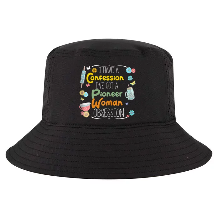 I’Ve Got Pioneer Woman Obsession I Have A Confession Cool Comfort Performance Bucket Hat