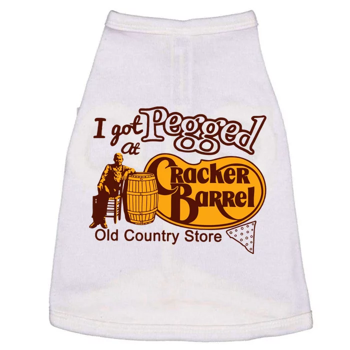 I Got Pegged At Cracker Barrel Old Country Store Doggie Tank