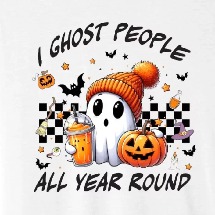 I Ghost People All Year Round Halloween ChromaSoft Performance T-Shirt