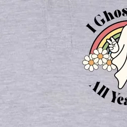 I Ghost People All Year Long Halloween Rainbow Softstyle Adult Sport Polo