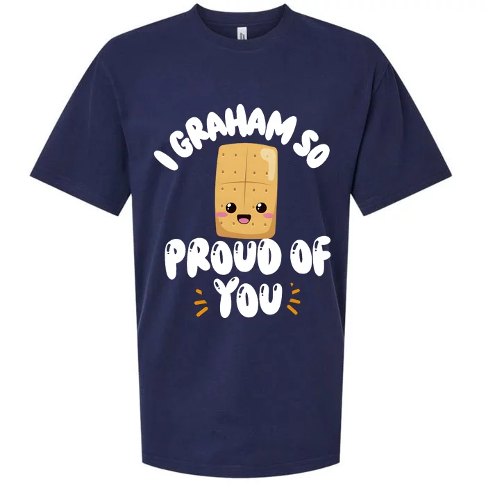 I Graham So Proud Of You Staar Testing Sueded Cloud Jersey T-Shirt