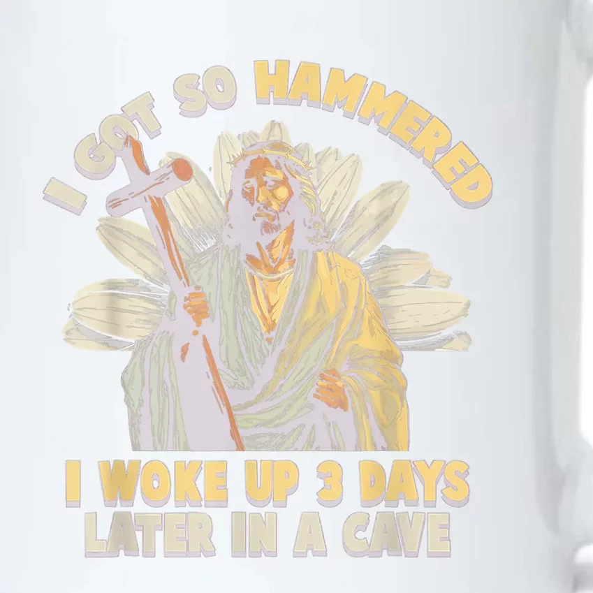 I Got So Hammered I Woke Up 3 Days Later In A Cave Religious Black Color Changing Mug