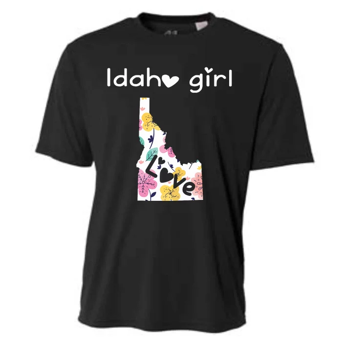 Idaho Girl Shirts I Love Idaho Home Gift Cooling Performance Crew T-Shirt