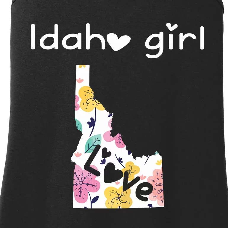 Idaho Girl Shirts I Love Idaho Home Gift Ladies Essential Tank