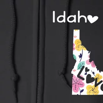 Idaho Girl Shirts I Love Idaho Home Gift Full Zip Hoodie