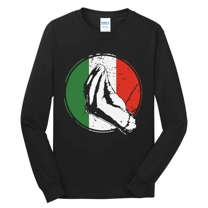 Italian Gift Shirts Funny Italy Tall Long Sleeve T-Shirt