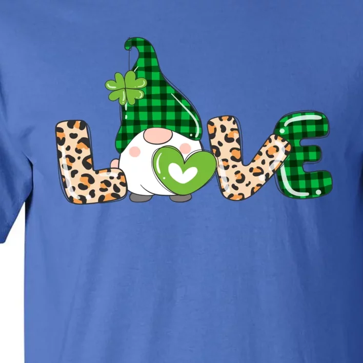 Irish Gnome, Shamrock, Heart, Love, St Patricks Day Tall T-Shirt