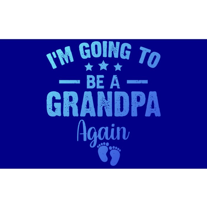 Im Going To Be A Grandpa Again Promoted To Grandpa Again Cute Gift Bumper Sticker