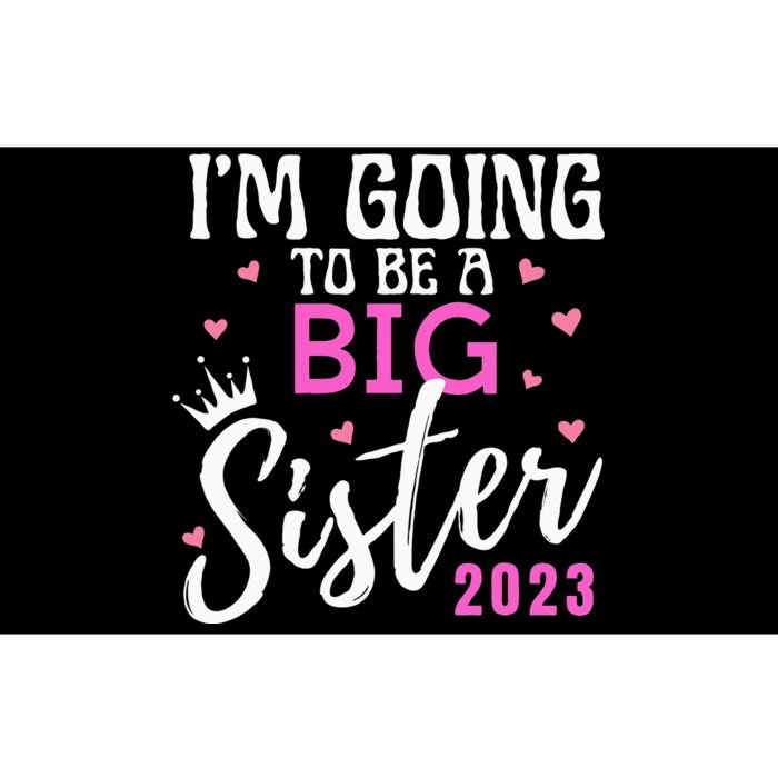 I'm Going To Be A Big Sister Pregnancy Announcement Promoted Bumper Sticker