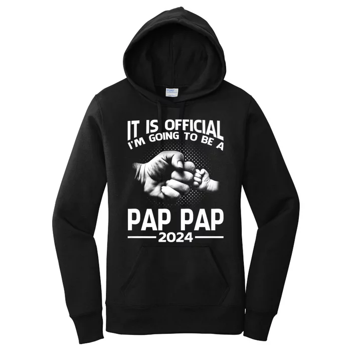 I'm Going To Be A Pap Pap 2024 Women's Pullover Hoodie