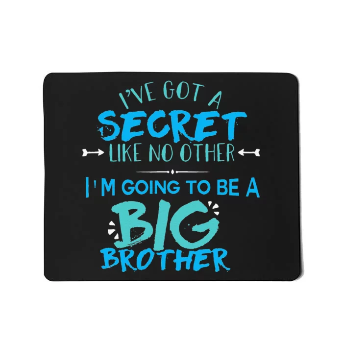 I'm Going To Be A Big Brother Pregnancy Reveal Mousepad