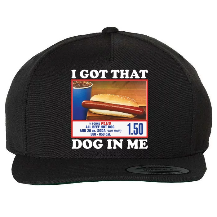 I Got That Dog In Me Costco Wool Snapback Cap