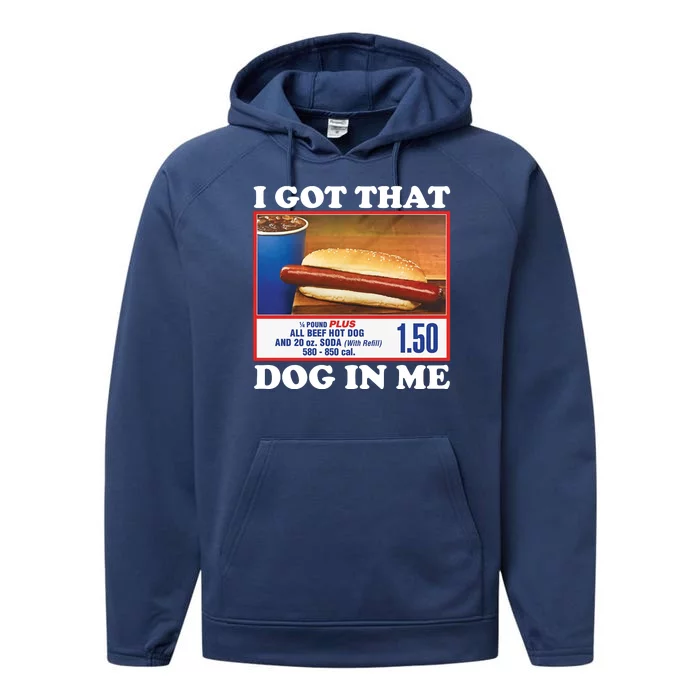 I Got That Dog In Me Costco Performance Fleece Hoodie