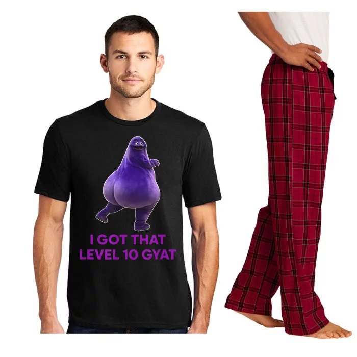 I Got That Level 10 Gyat Gyatt Meme Funny Gift Pajama Set