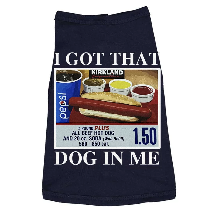 I Got That Dog In Me  Keep 150 Dank Meme Costco Hot Dog Combo Doggie Tank