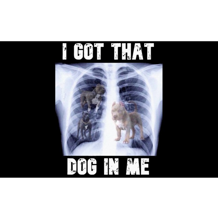 I Got That Dog In Me Xray Meme Bumper Sticker