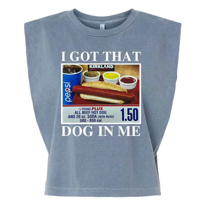 I Got That Dog In Me Funny Garment-Dyed Women's Muscle Tee