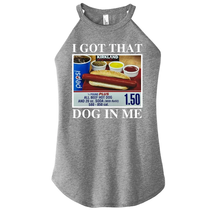 I Got That Dog In Me Funny Women’s Perfect Tri Rocker Tank