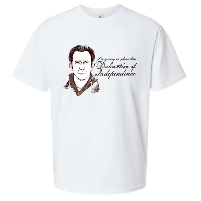 IM Going To Steal The Declaration Of Independence Sueded Cloud Jersey T-Shirt