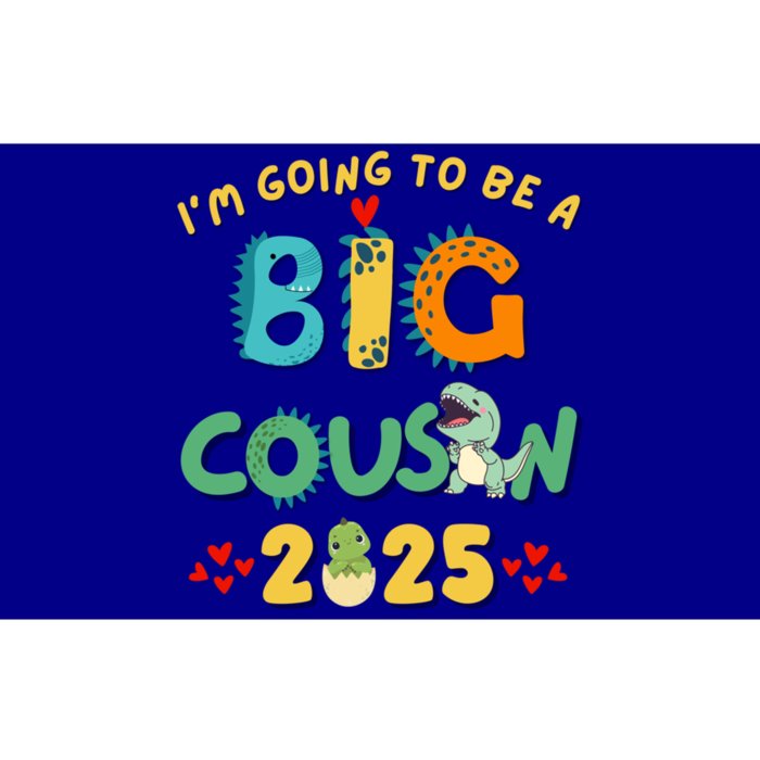 IM Going To Be A Big Cousin 2025 Cute Dinosaur Brother Gift Bumper Sticker