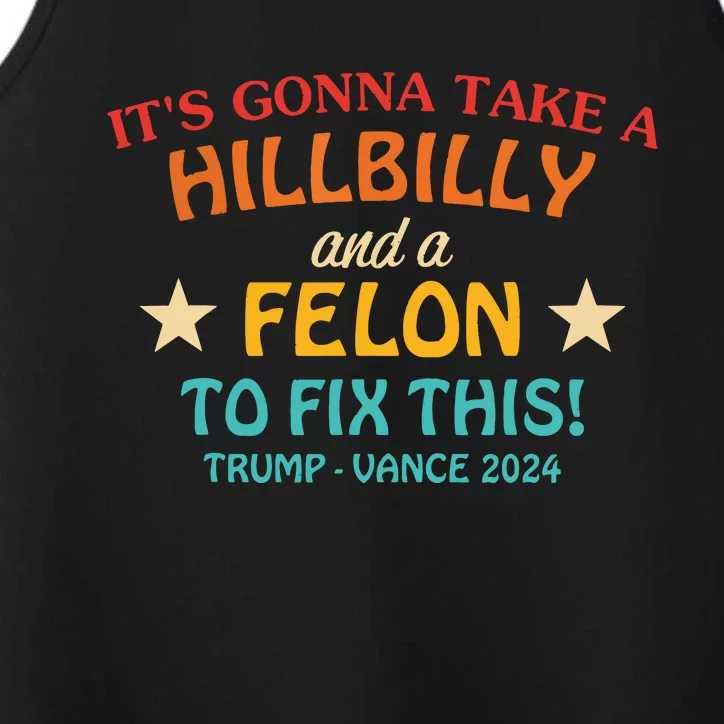 Its Gonna Take A Hillbilly And A Felon To Fix Trump Vance Performance Tank