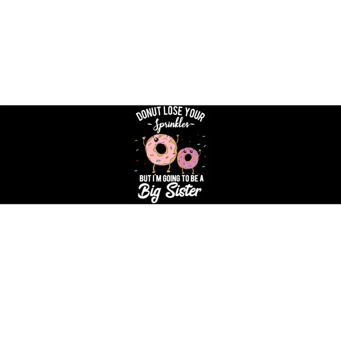 Im Going To Be A Big Sister Baby Announcement Donut Reveal Bumper Sticker