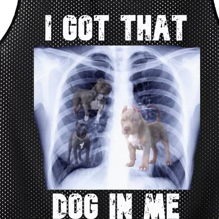 I Got That Dog In Me Xray Mesh Reversible Basketball Jersey Tank