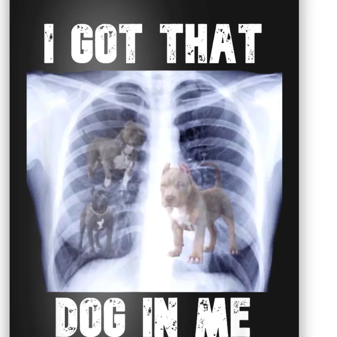 I Got That Dog In Me Xray Meme Poster