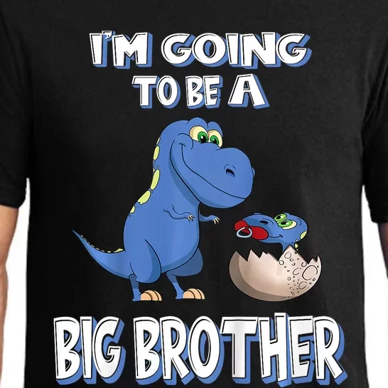 I'm Going To Be A Big Brother Dinosaur Pajama Set