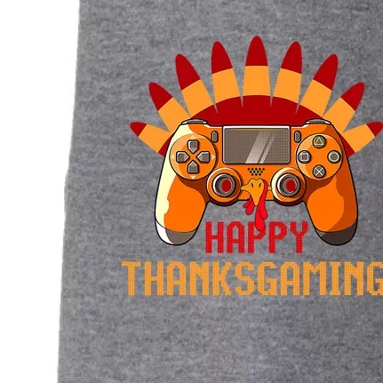 I'm Gamer Turkey Thanksgiving Autumn Dabbing Turkey Gaming Doggie 3-End Fleece Hoodie