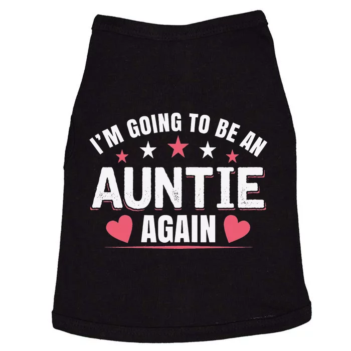 I'm Going To Be An Auntie Again gift for Auntie Doggie Tank