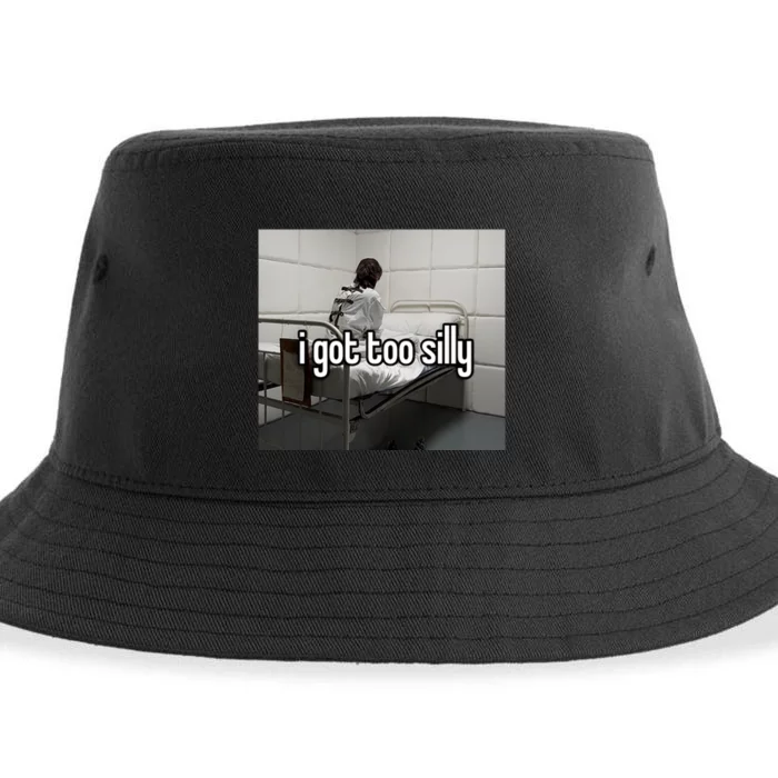 I Got Too Silly Sustainable Bucket Hat