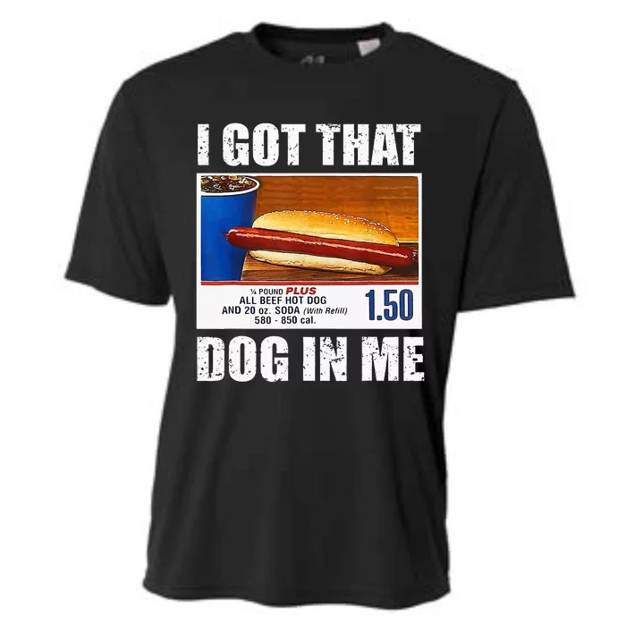 I Got That Dog In Me Funny Xray Meme Cooling Performance Crew T-Shirt