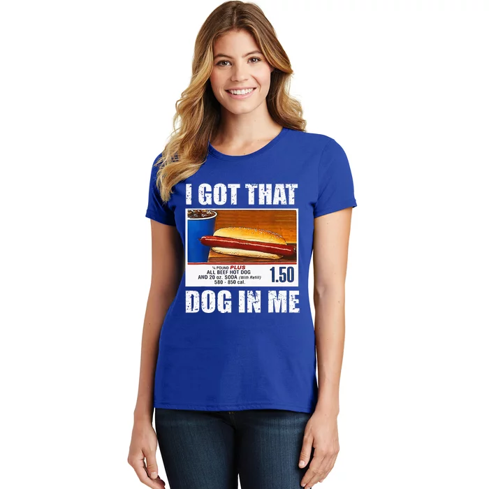 I Got That Dog In Me Funny Xray Meme Women's T-Shirt