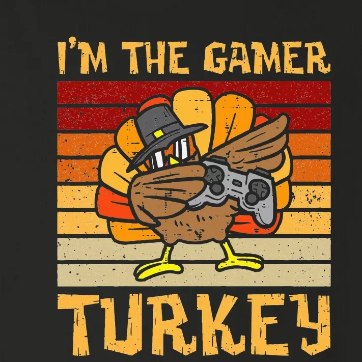 Im Gamer Turkey Thanksgiving Video Gaming Toddler Long Sleeve Shirt