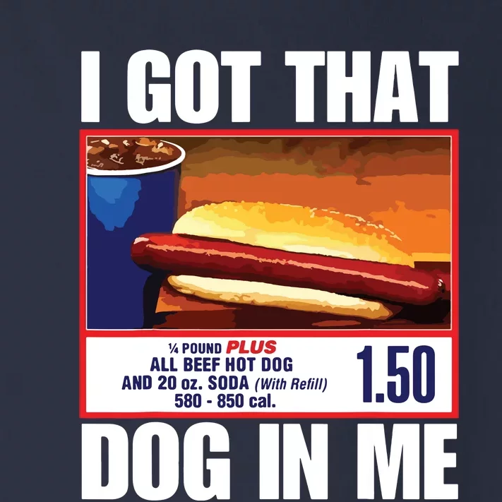 I Got That Dog In Me Funny Hotdogs Toddler Long Sleeve Shirt