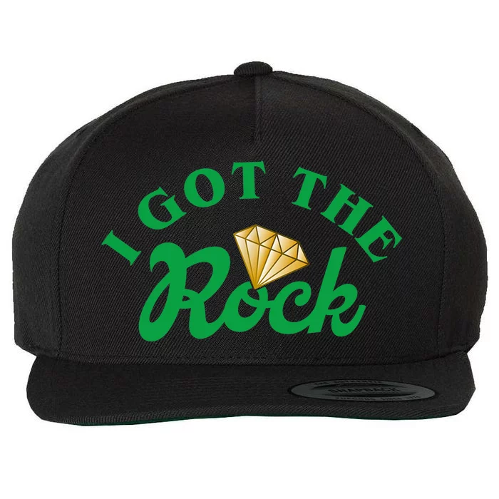 I Got The Rock Bachelorette Party Funny St Patricks Day Wool Snapback Cap