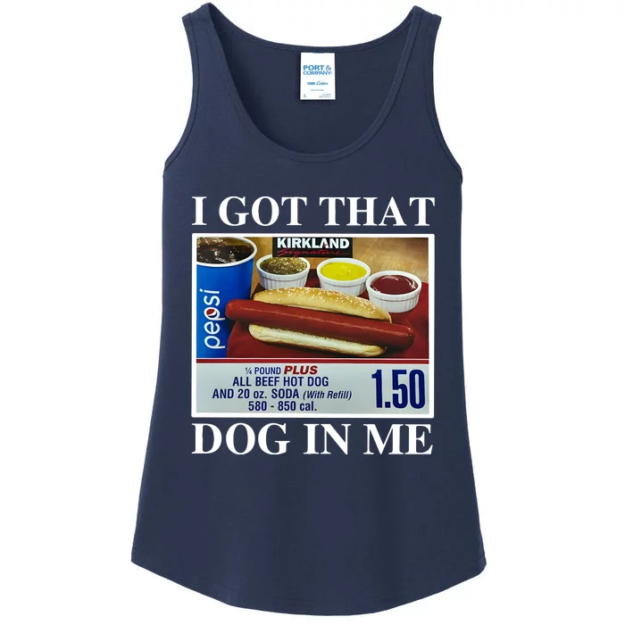 I Got That Dog In Me Keep 150 Ladies Essential Tank