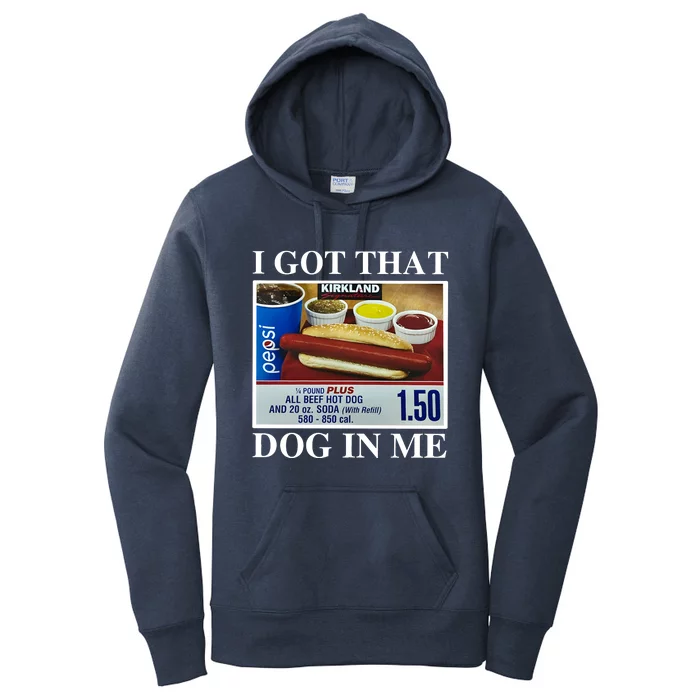 I Got That Dog In Me Keep 150 Women's Pullover Hoodie