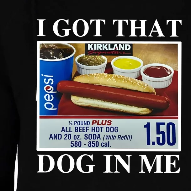 I Got That Dog In Me Keep 150 Dank Womens Funnel Neck Pullover Hood