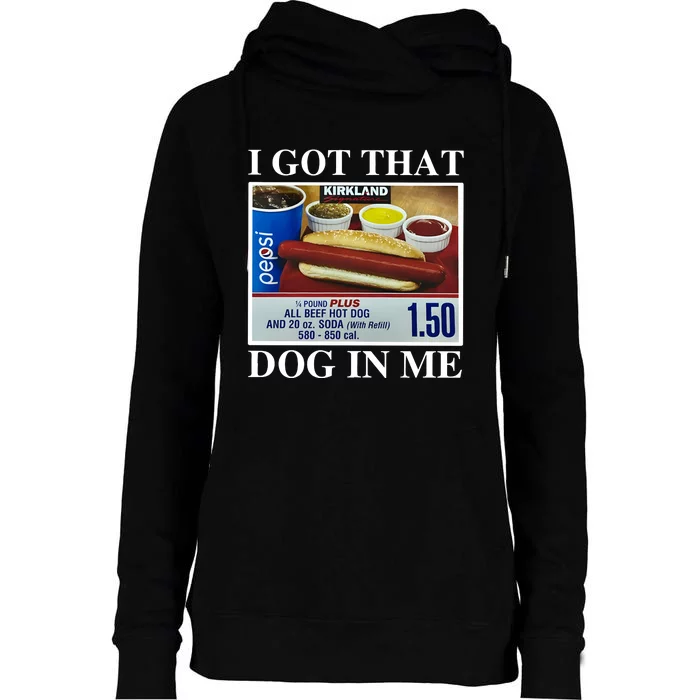 I Got That Dog In Me Keep 150 Dank Womens Funnel Neck Pullover Hood