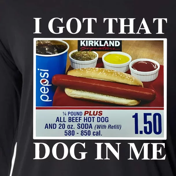 I Got That Dog In Me Keep 150 Dank Cooling Performance Long Sleeve Crew