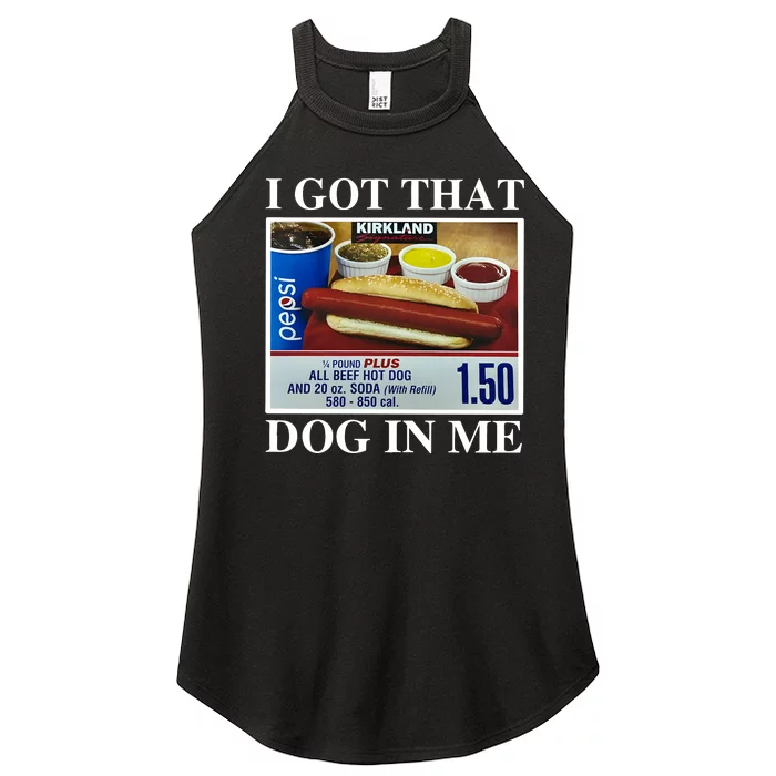 I Got That Dog In Me Keep 150 Dank Women’s Perfect Tri Rocker Tank