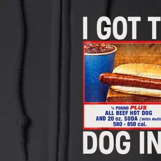 I Got That Dog In Me Funny Hotdogs Combo 4th Of July Mom Dad Full Zip Hoodie